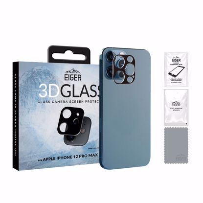 Picture of Eiger Eiger GLASS 3D Camera Lens Protector for Apple iPhone 12 Pro Max
