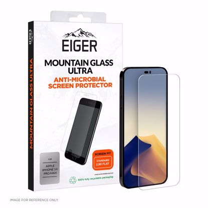 Picture of Eiger Eiger Mountain Glass Ultra Screen Protector 2.5D for Apple iPhone 14 Pro Max in Clear