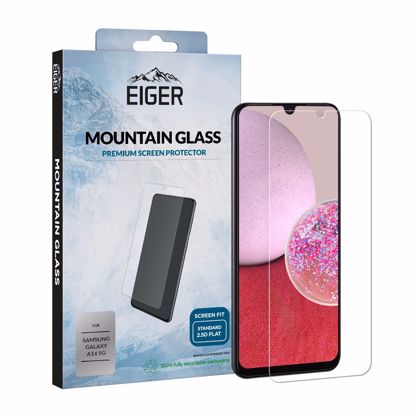 Picture of Eiger Eiger Mountain Glass 2.5D Screen Protector for Samsung Galaxy A14 5G in Clear