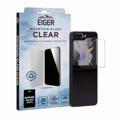 Picture of Eiger Eiger Mountain Glass CLEAR for Samsung Galaxy Flip 5 in Clear