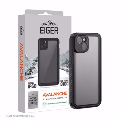 Picture of Eiger Eiger Avalanche Case for Apple iPhone 15 Plus in Black