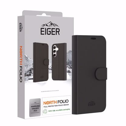 Picture of Eiger Eiger North Folio Case for Samsung A15 5G in Black