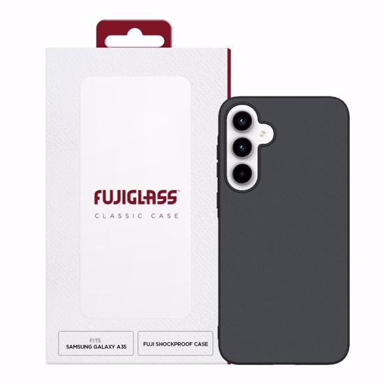 Picture of Fujiglass Fujiglass Classic Case for Samsung A35 in Black